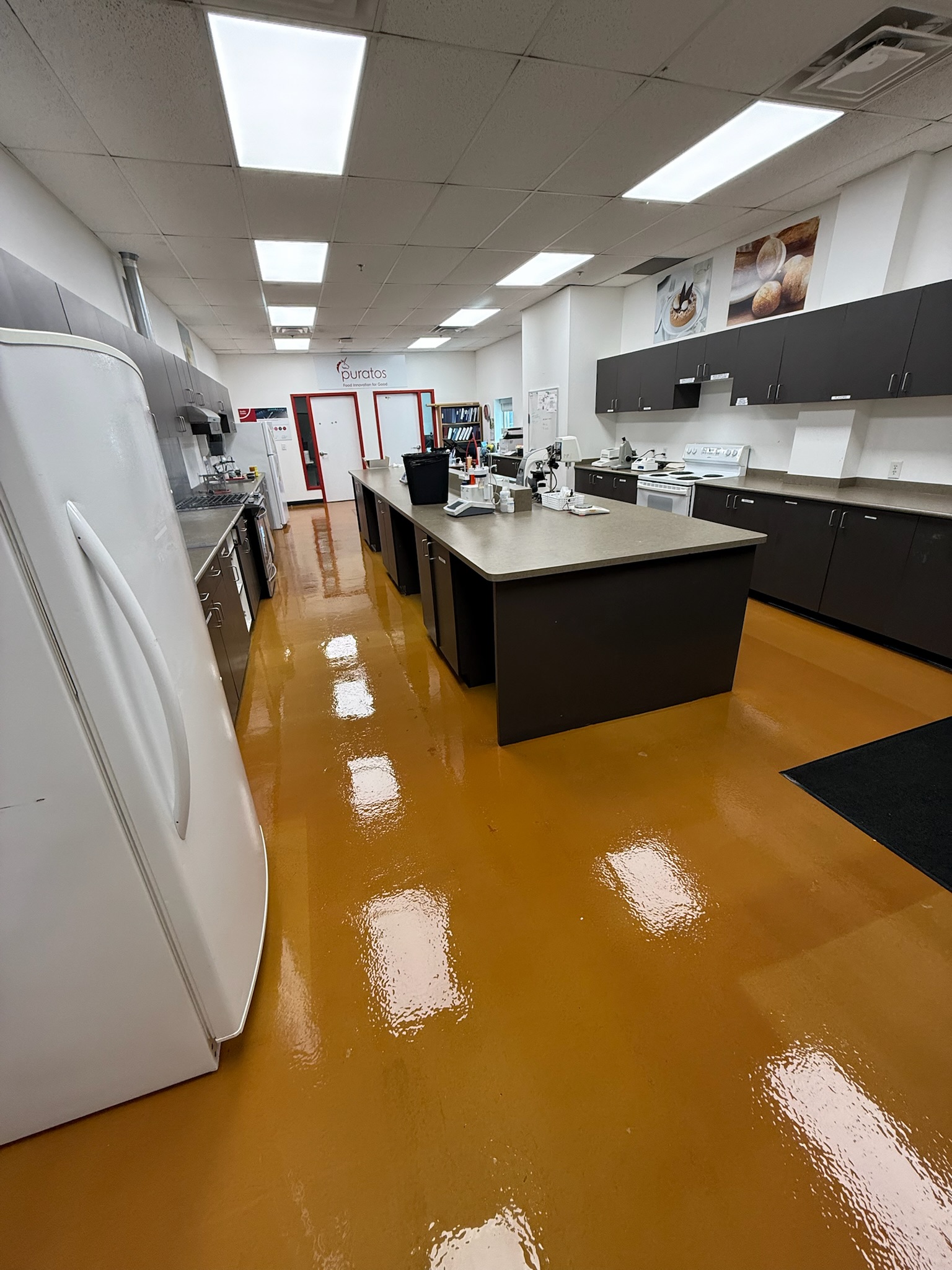Commercial floor cleaning